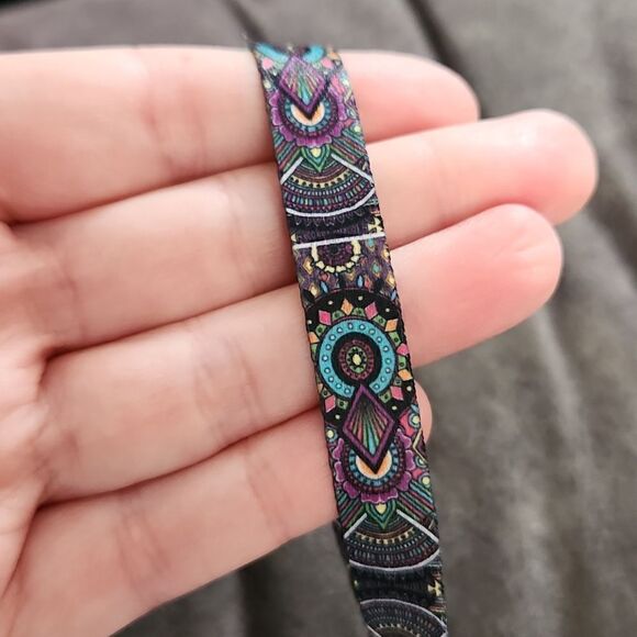 The sak water bottle tumbler cup screw top handle strap llama pattern - Picture 4 of 7